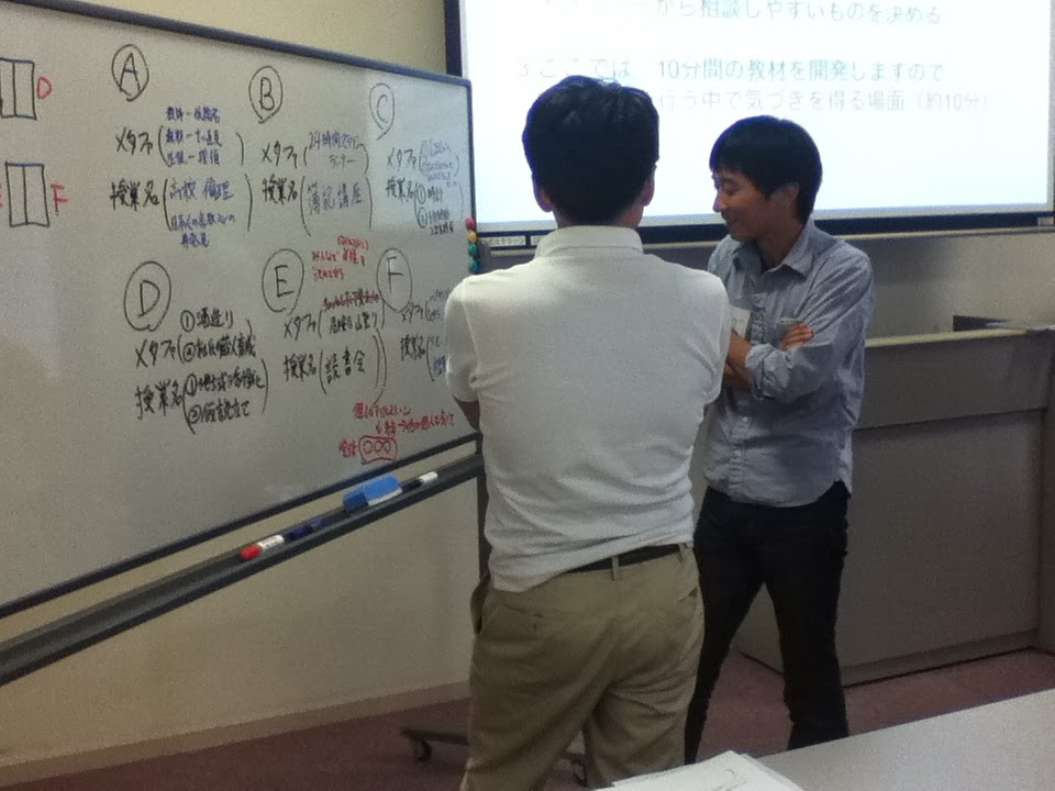 つくりたい学び場のイメージを描く